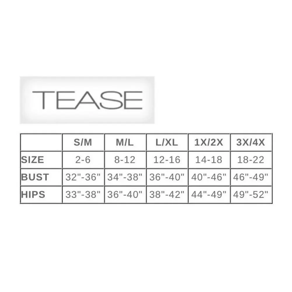 🦋B2G1🦋FANTASY LINGERIE-Tease Eyelash Lace Longline Bra Garter Belt & G-String